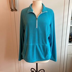 💥 3/$20 Tek Gear 3/4 zip with kangaroo pocket